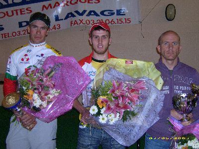 Les 3 premiers à la remise des Prix